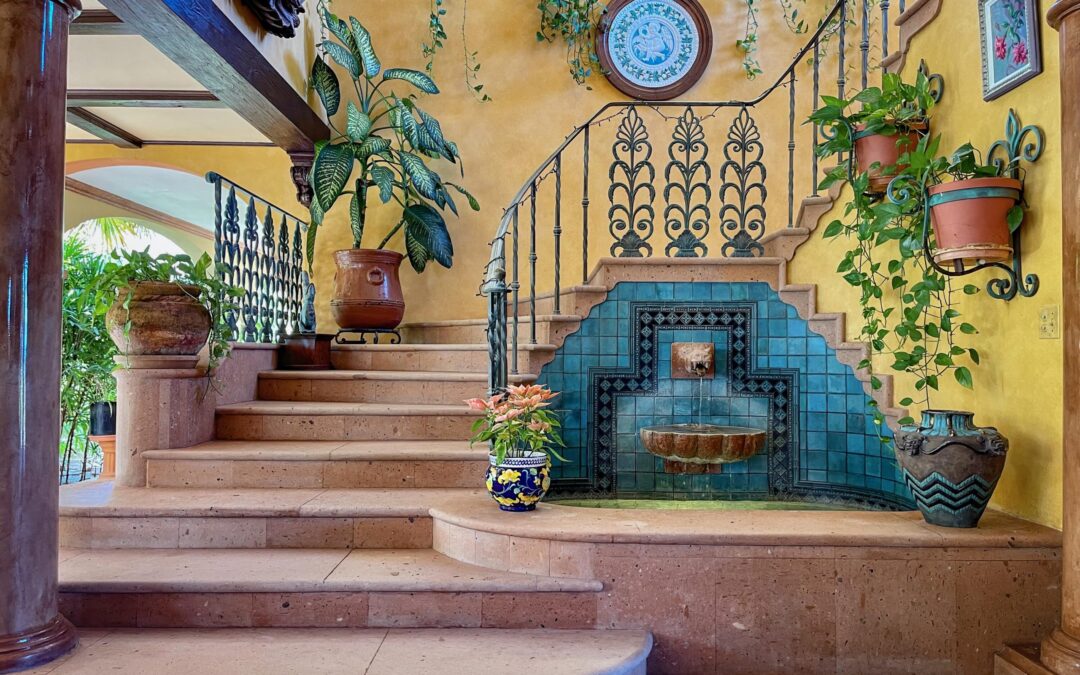 9. Great Room – Staircase/Fountain JH